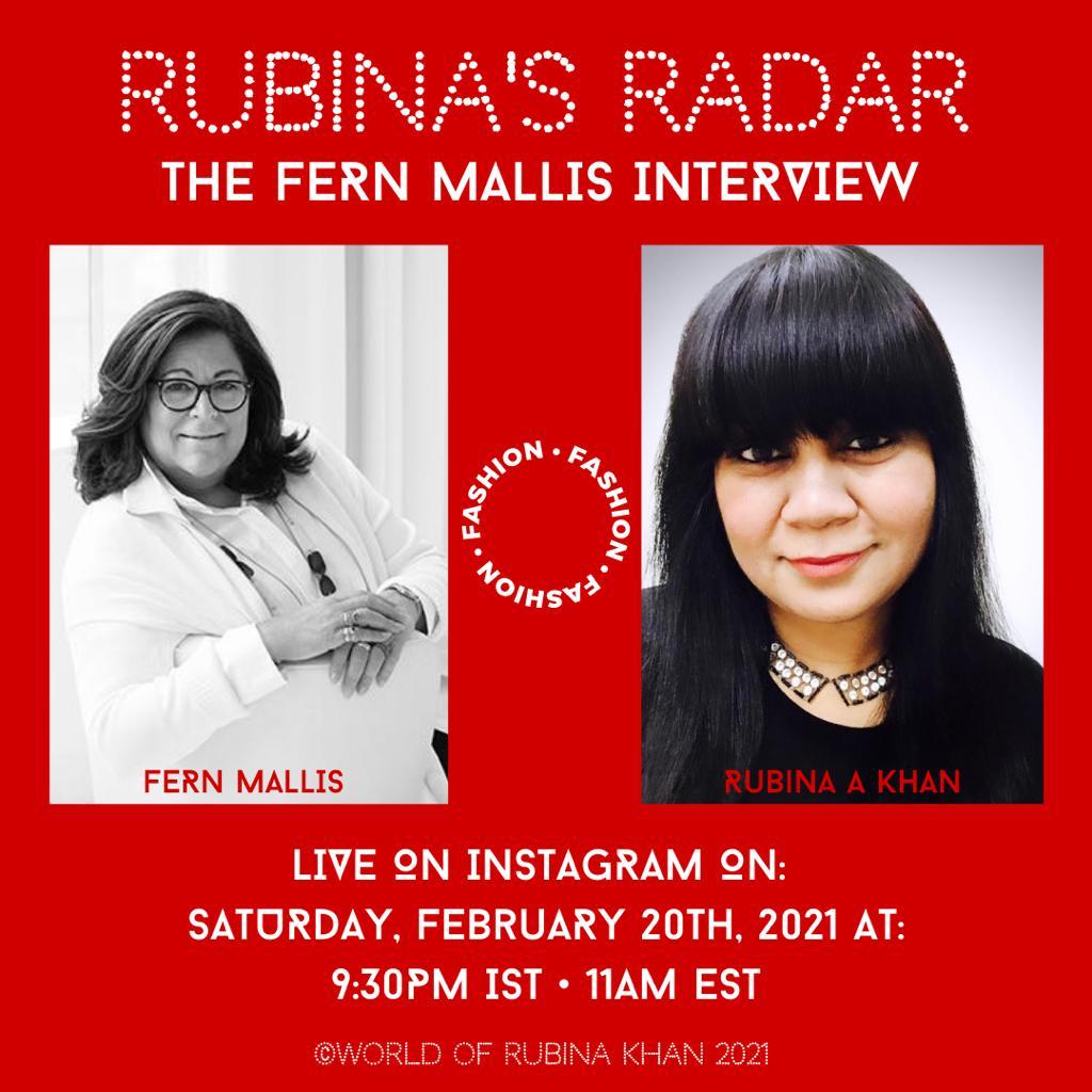 RUBINA’S RADAR: With Fern Mallis