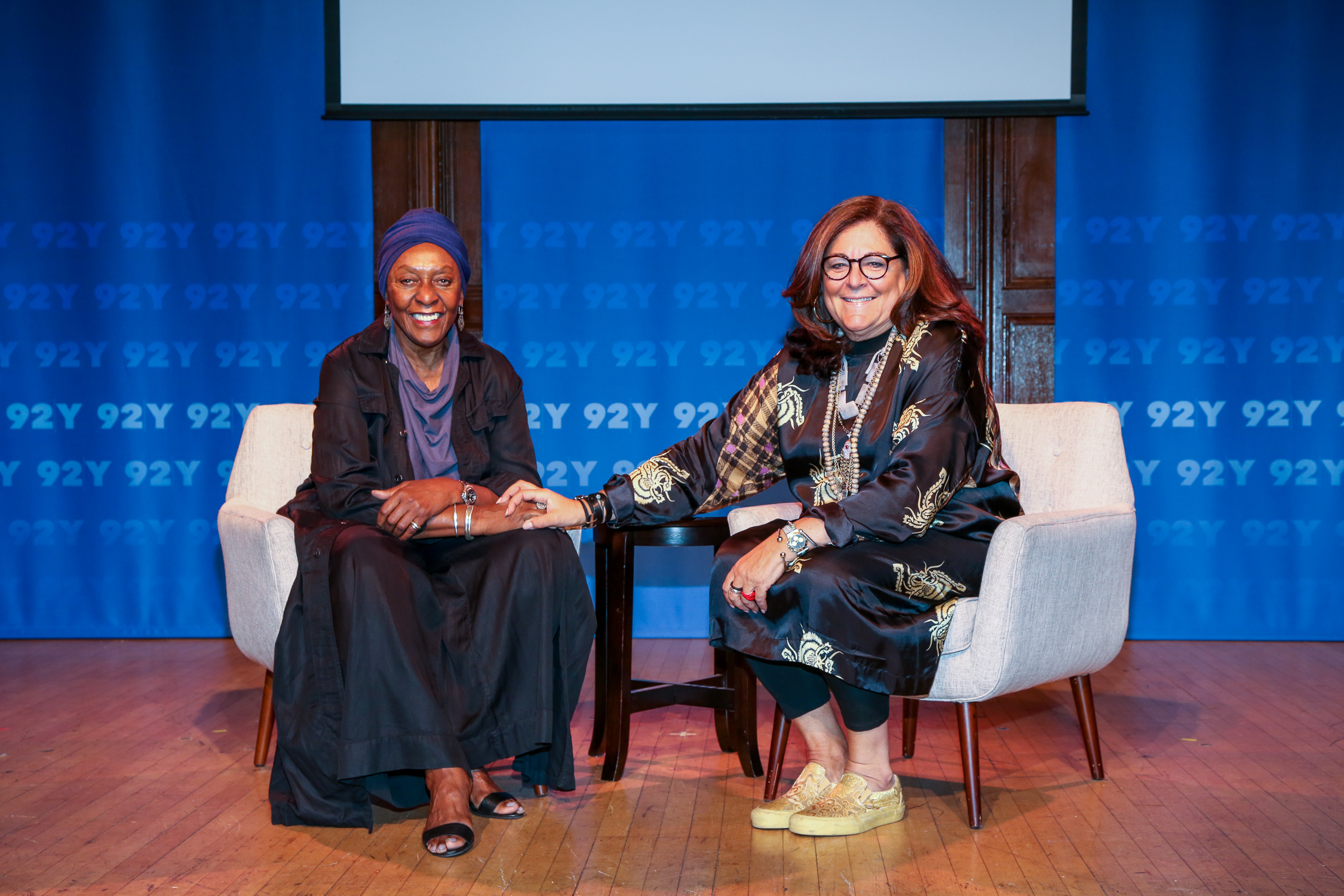 Bethann Hardison and Fern Mallis