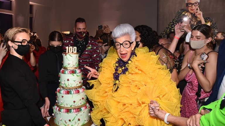 WWD: Iris Apfel Celebrates 100th Birthday With Manhattan Bash
